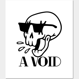 SKULL A VOID Posters and Art